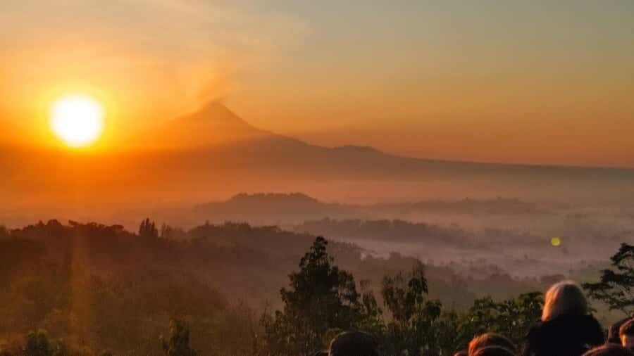 Borobudur sunrise in Stumbu Hill, Chicken Church, Borobudur - Discovering the Full Itinerary
