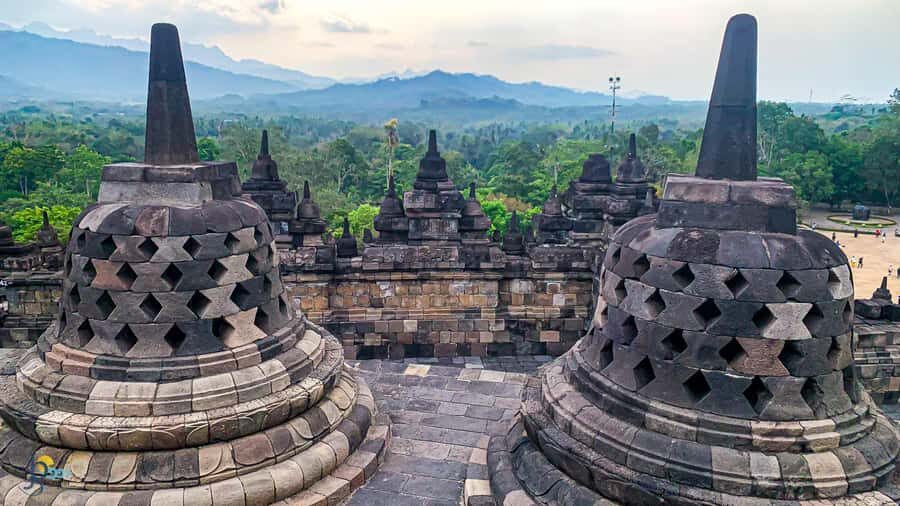 Borobudur temple structure (climb up) - Plaosan - Prambanan - Detailed Review of the Experience