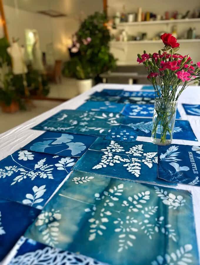 Botanical Printing in Bangkok Thailand: School of Simone - The Itinerary and What Youll Do