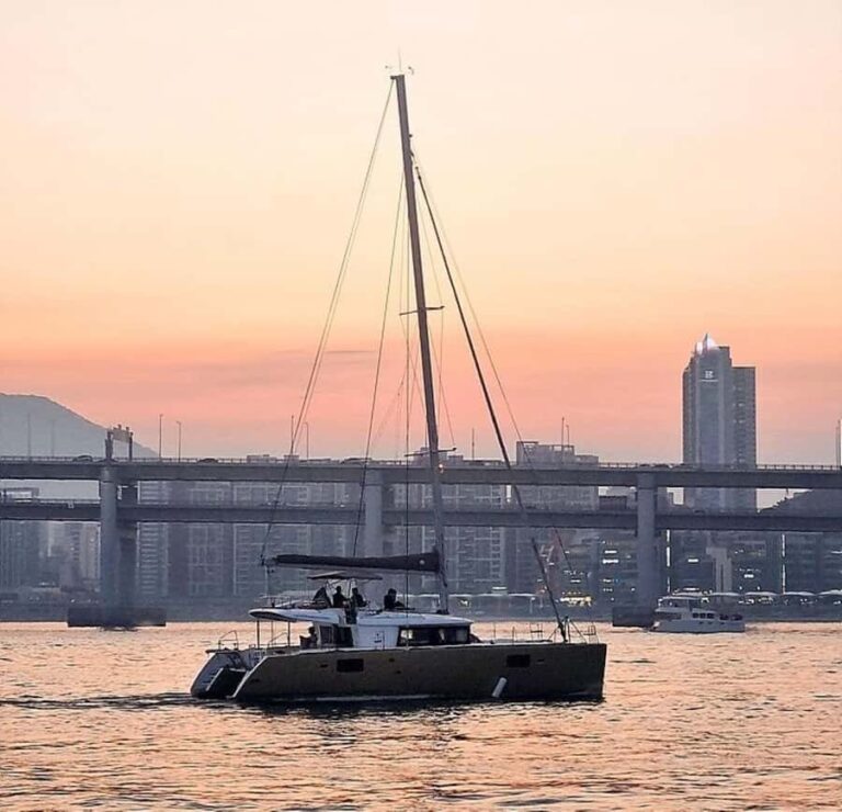Busan Private Cultural&Coastal Tour with Sunset Yacht Cruise - The Coastal Drive and Sunset Yacht Cruise