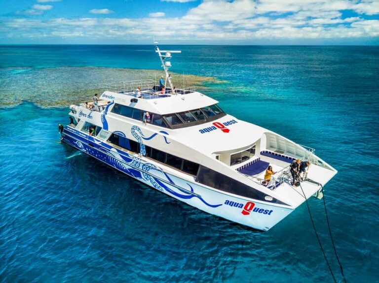 Cairns: Premium Snorkelling and Diving Reef Day Trip - The boat ride to the reef