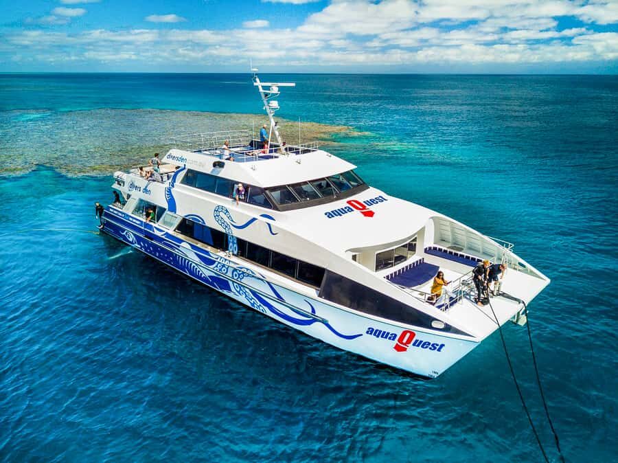 Cairns: Premium Snorkelling and Diving Reef Day Trip - The boat ride to the reef