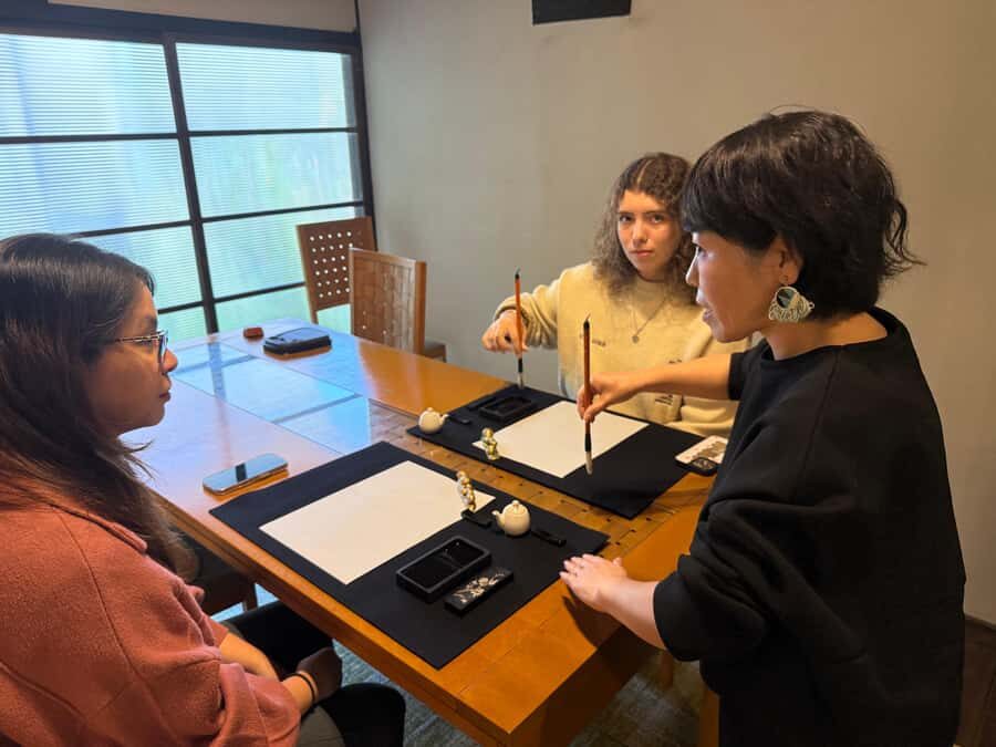 Calligraphy Lesson, Tea Ceremony, & Kobe Beef Lunch in Kobe - A Closer Look at the Experience