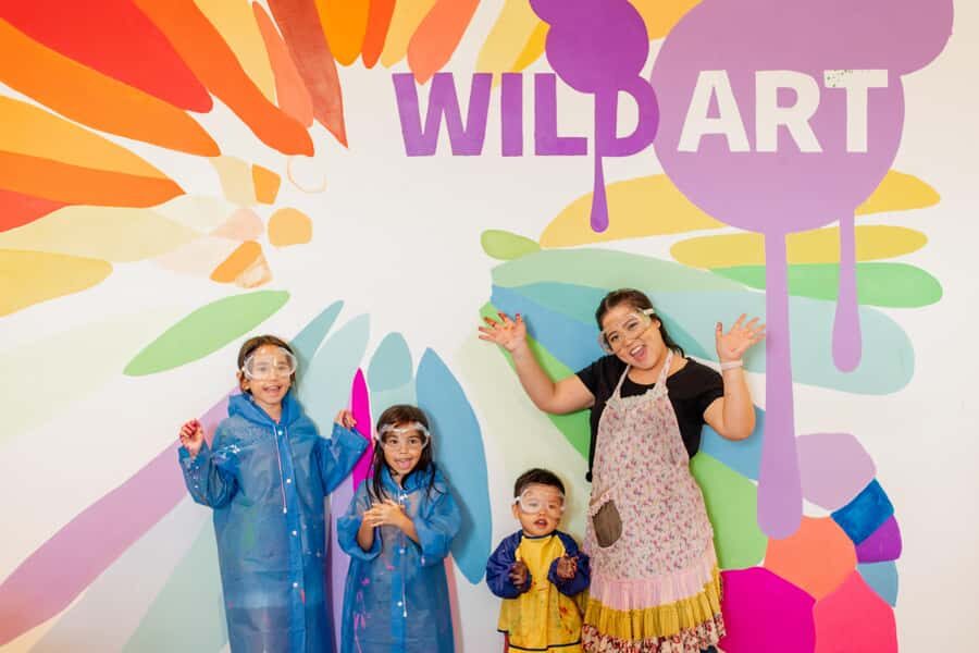 Canggu: Neon paint under UV lights, with fun and unusual tools - The Experience: Pros and Cons