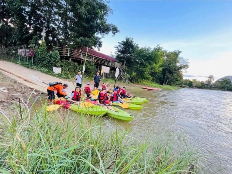 Champasak: Half Day 4000 Island Kayak tour with zip line - Unique Experiences & Authentic Touches