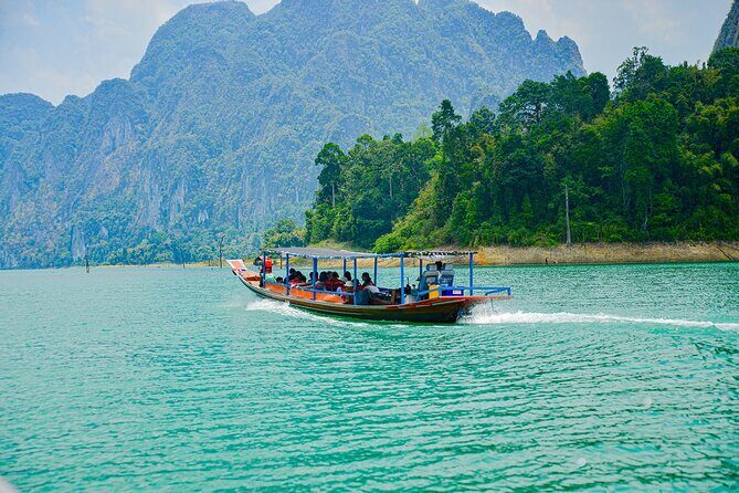 Cheow Lan Lake Adventure from Krabi with Cave and Floating Lunch - Transportation and Group Size