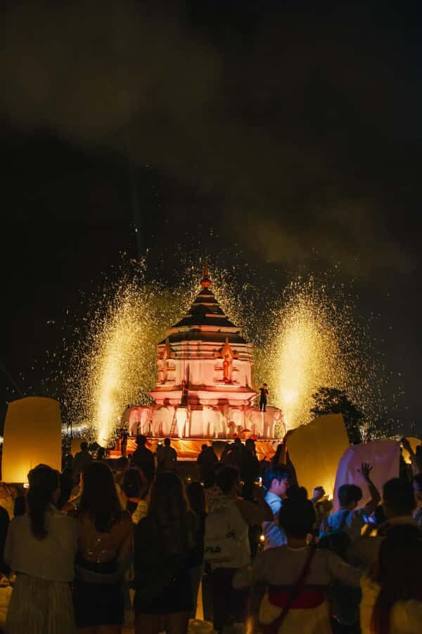 Chiang Mai: CAD New Year Countdown 2027 with Sky Lanterns - The Fireworks Show