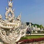 CHIANG MAI-CHIANG RAI: White+Blue Temple+Baan Dam+Golden Triangle - Exploring Black House and Artistic Contrasts