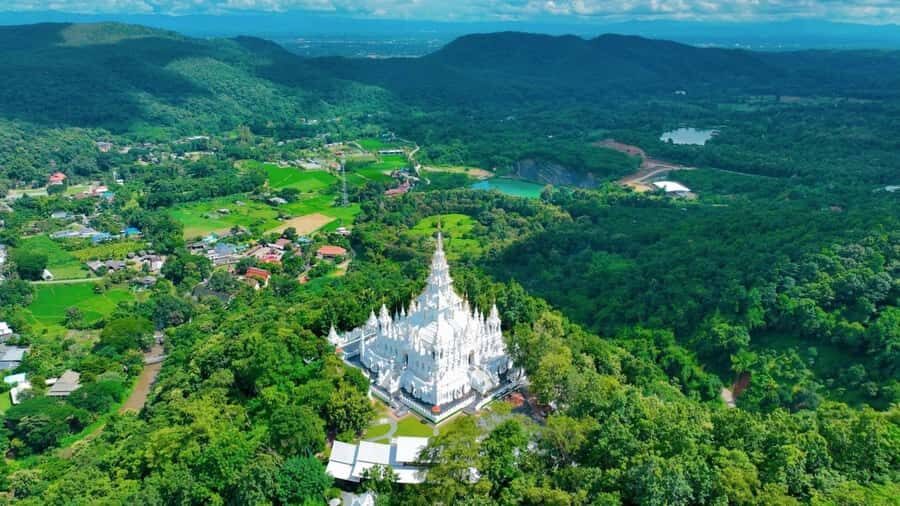 Chiang Mai: Loha Prasat & Mae Sap Cave Guided Day Trip - Scenic Cultural Walk and Views