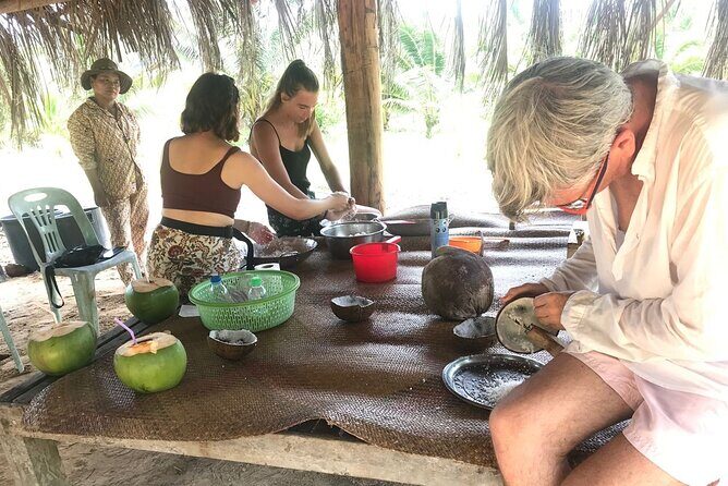 Coconut Oil Making Activity in Cambodia - Authenticity and Educational Value