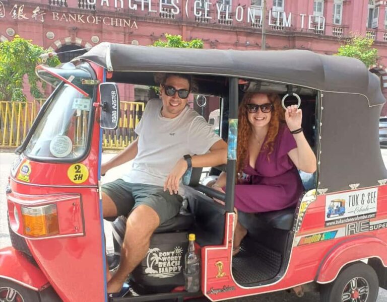 Colombo: Private 4-Hour Tuk-Tuk City Tour| Free for Children - Why This Tour Offers Great Value