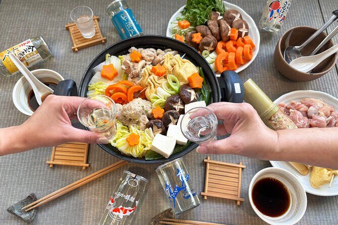 Cook Like a Sumo Wrestler! Chanko Nabe & Sake Tasting Class - Key Points