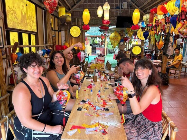 Cooking Class with Basket Boat and Lantern Making Class - Why This Tour Offers Great Value