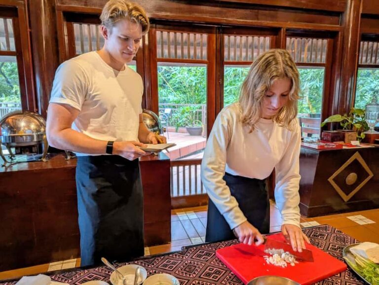 Cooking Class with Thai Chef at Mai Chau Lodge - The Itinerary in Detail