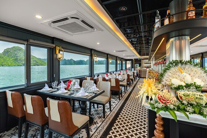 Cozy Bay Halong 5-Star Day Cruise, Transfer, Buffet, Cave & Kayak - Setting Sail into Halong Bay