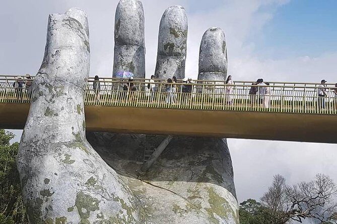 Cruiseship Trip to GOLDEN BRIDGE BA NA HILLS from CHAN MAY or TIEN SA Port - The Sum Up