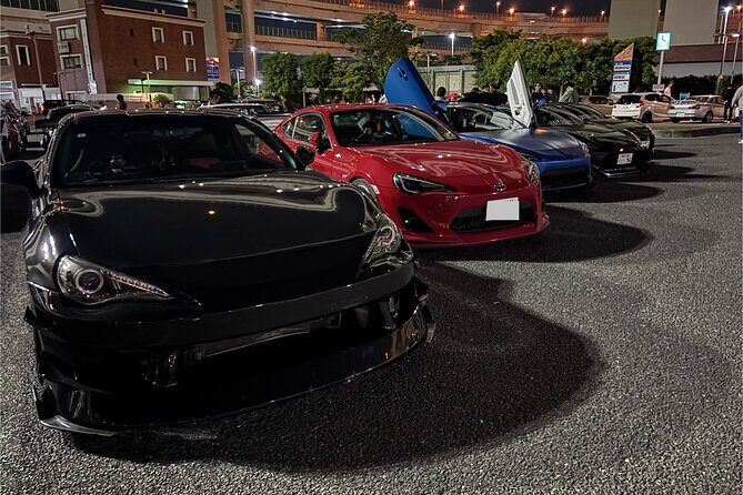 Daikoku PA & Tokyo private Tour by R34/VAN/Maserati/Ferrari - The Itinerary Breakdown