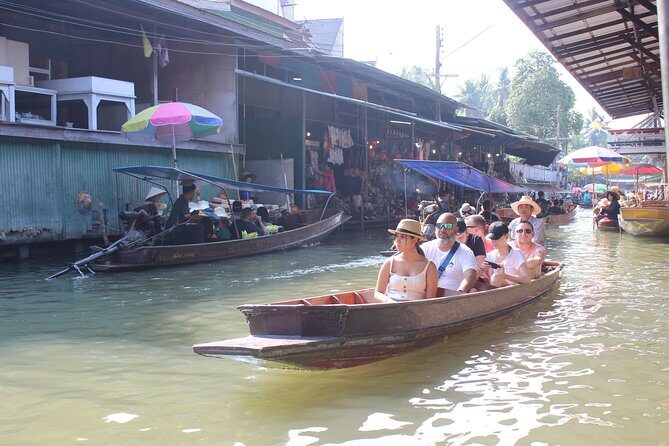 Damnoen Floating Market & Optional Erawan Water Waterfall Tour - Discovering the Market Wonders