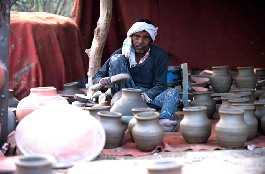Delhi: Hidden Pottery Village Treasure Tour  Kumhar Gram - An Introduction to Kumhar Gram: A Clay Community