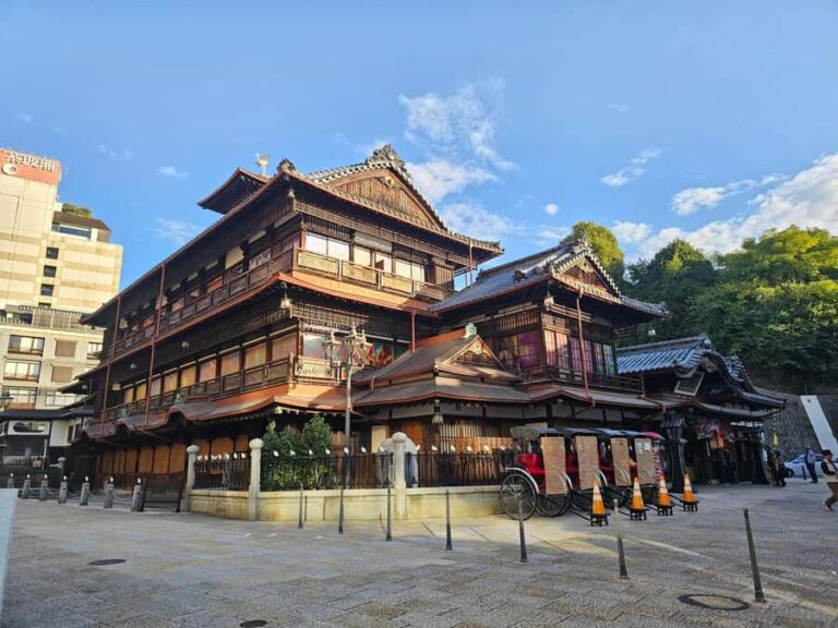 Ehime: Dogo Onsen Culture WalkBathhouse, Shrine & Food - A Comprehensive Look at the Dogo Onsen Culture Walk