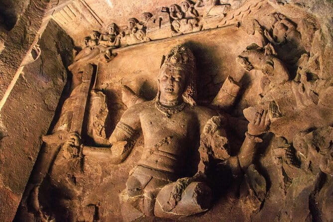 Elephanta Caves Audio Guided Walking Tour, Mumbai on HopOn India App - Exploring Gharapuri Island