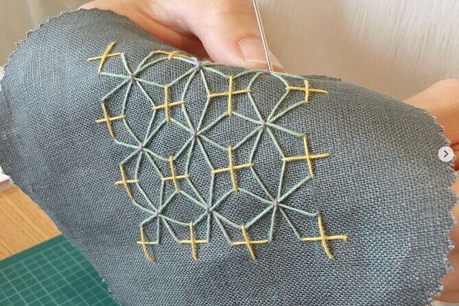 Enjoy making Sashiko needle mountain (Japanese embroidery) - What’s Unique About This Experience?