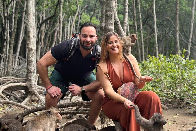 Explore Monkey Islands and Gio Mangrove Forest From Ho Chi Minh - Monkey Island: A Playful Encounter