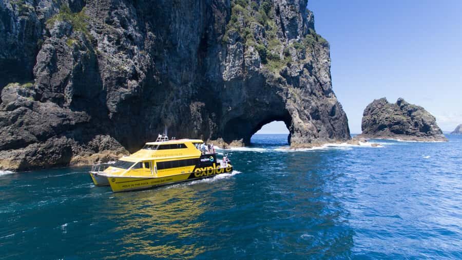 From Auckland: Hole in the rock cruise tour - Transportation and Group Size