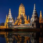 From Bangkok:Ayutthaya Night Temples&Market with local Snack - Exploring Four Iconic UNESCO Sites