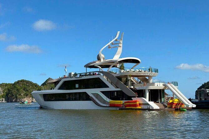 From Cat Ba: Luxury Lan Ha Bay Day Cruise, Biking, Water Slides - What’s Included and What’s Not?