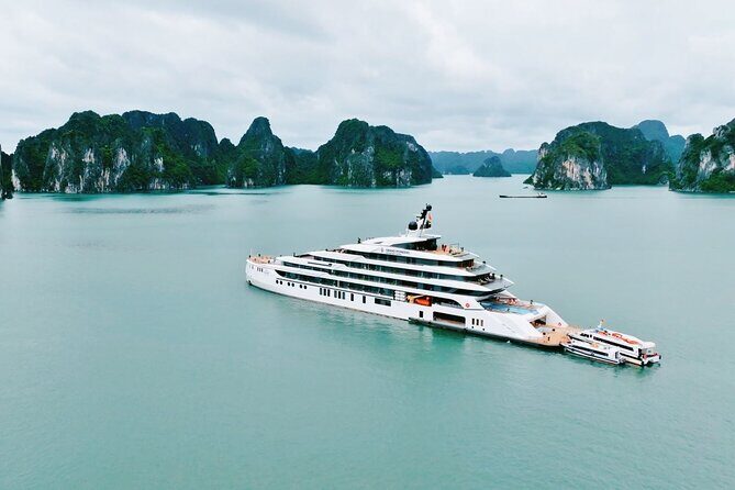 From Hanoi 2D1N Halong Bay 6 Star Superyacht Cruise with Pool - Detailed Breakdown of the Itinerary