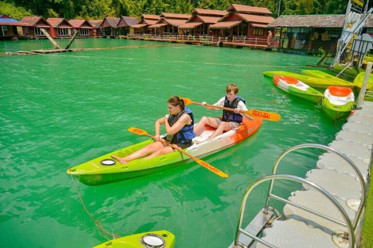 From Khao Lak: Eco Excursion at Cheow Lan Lake /w Lunch - What to Expect from the Eco Excursion at Cheow Lan Lake