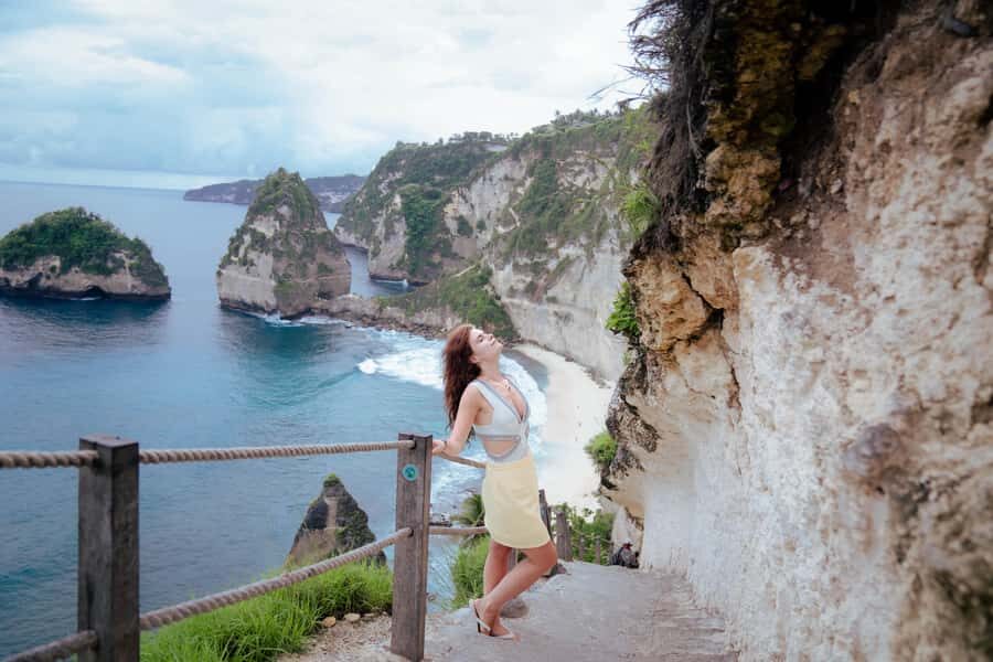 From Lembongan: Nusa Penida East & West Highlight Day Tour