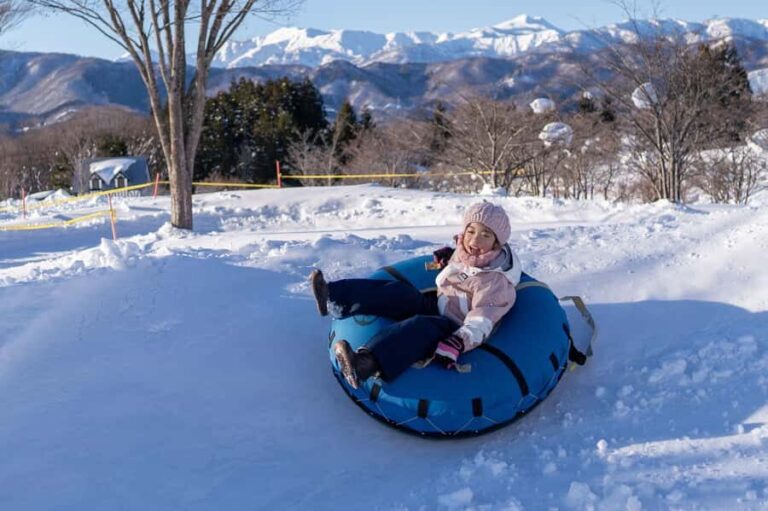 From Nagoya: Snow Day in the Japan Alps & Shirakawago - Snow Fun in the Hirugano Highlands