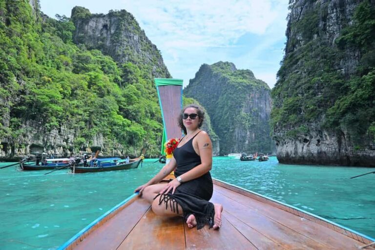 From Railay: Day Trip to Phi Phi with Private Longtail Tour - Free Time and Return Journey