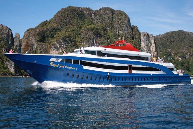 Full Day Phi Phi Islands Tour By Royal Jet Cruiser From Phuket - Boarding the Royal Jet Cruiser