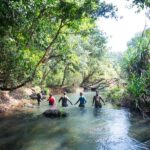 Goa: Riverside basic Adventures with Abseiling and Lunch - Detailed Breakdown of the Itinerary