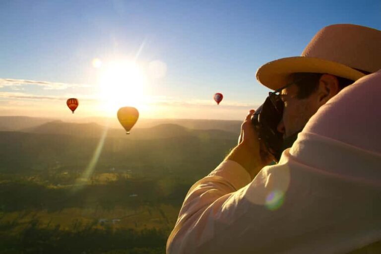 Gold Coast: Hot Air Balloon Flight+Vineyard Breakfast+Alpaca - The Hot Air Balloon Flight: A Serene Flight at Dawn