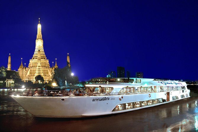 Grand Pearl Luxury Dinner Cruise in Bangkok Admission Ticket (SHA Plus) - The Experience: What You Can Expect