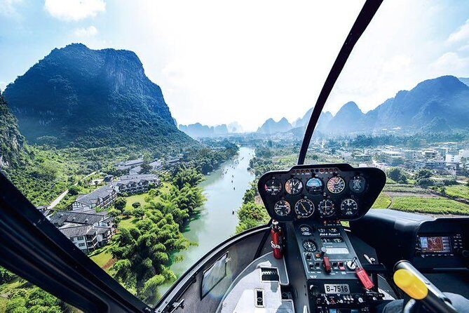 Guilin Yangshuo Helicopter and Sightseeing Private Day Tour - What to Expect During the Flight