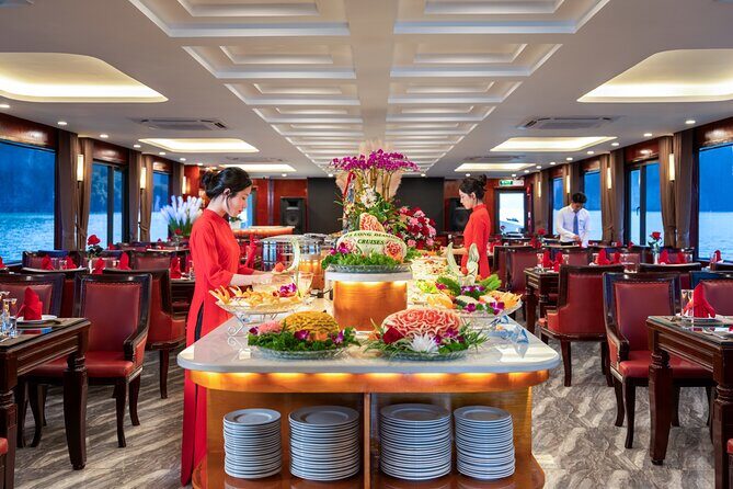 Ha Long Bay Luxury Full-Day Cruise-Indian Set Menu-Caves&Kayaking - The Sum Up