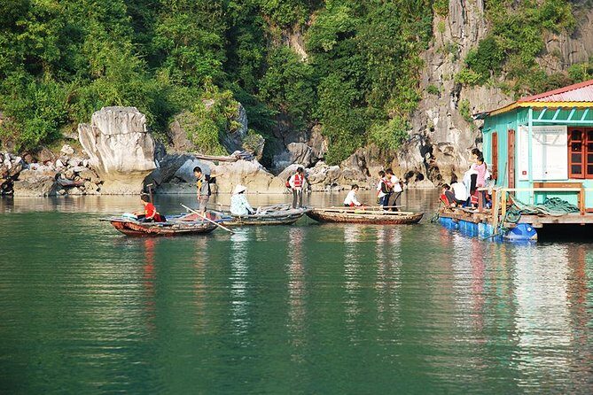 Halong Bay Day Cruise with Bamboo Boat Ride or Kayaking - Transportation & Group Size