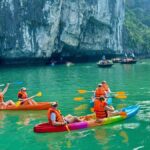 Halong Bay: Luxury 5  Day Cruise Kayak, Meal, Cave, Sunset - Kayaking at Luon Cave – Serenity in Motion