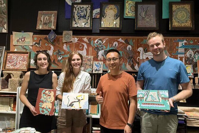 Hands On Dunhuang Paint Mogao Cave Murals with Artist - What to Expect from the Dunhuang Murals Workshop