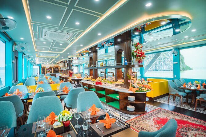 Hanoi : 5 Star Halong Bay Cruise Buffet Lunch,Limousine & Jacuzzi - Value for Money