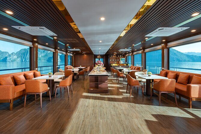 Hanoi: Ambrose 5-Star Luxury Cruise in Ha Long Bay with Limousine - Detailed Breakdown of the Tour Experience