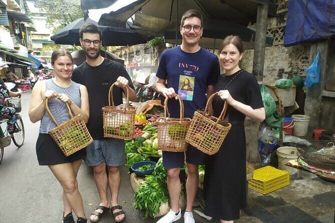 Hanoi Cooking Class with Local Market & Guide (3,5 Hours) - The Menu and Cooking Experience