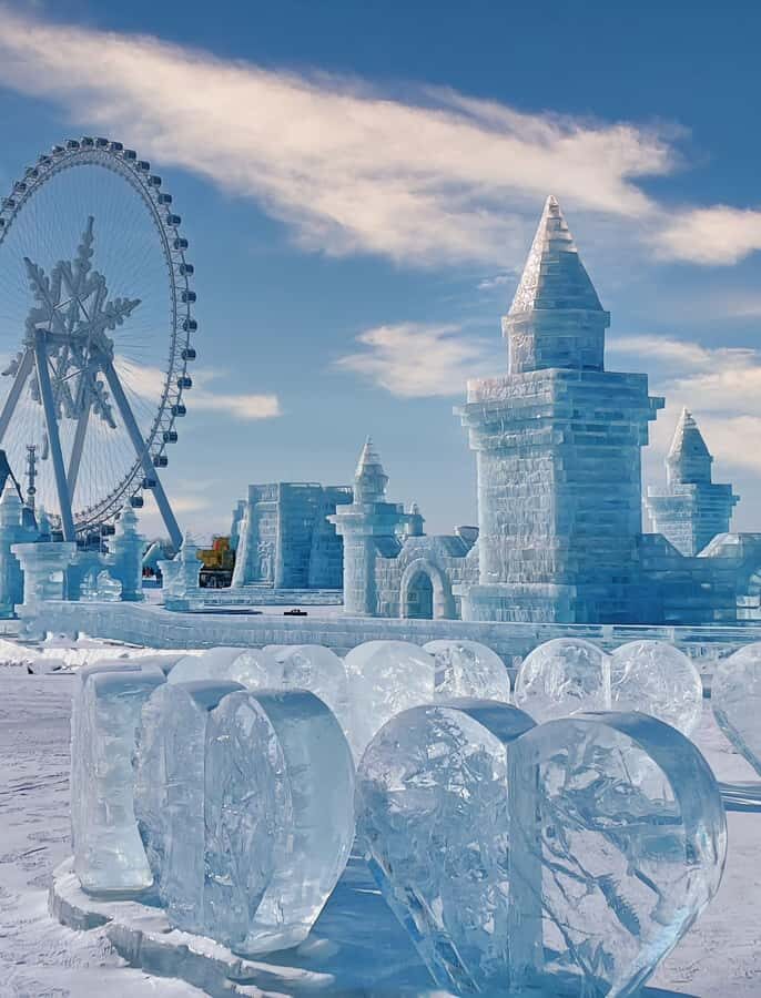 Harbin Ice and Snow World Ticket Booking - What should I expect inside the park?