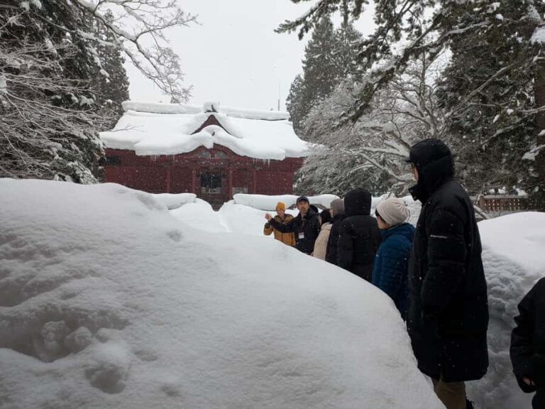 Hirosaki: Shrine Snow Shoveling Experience with Lunch - Is This Tour Worth It?