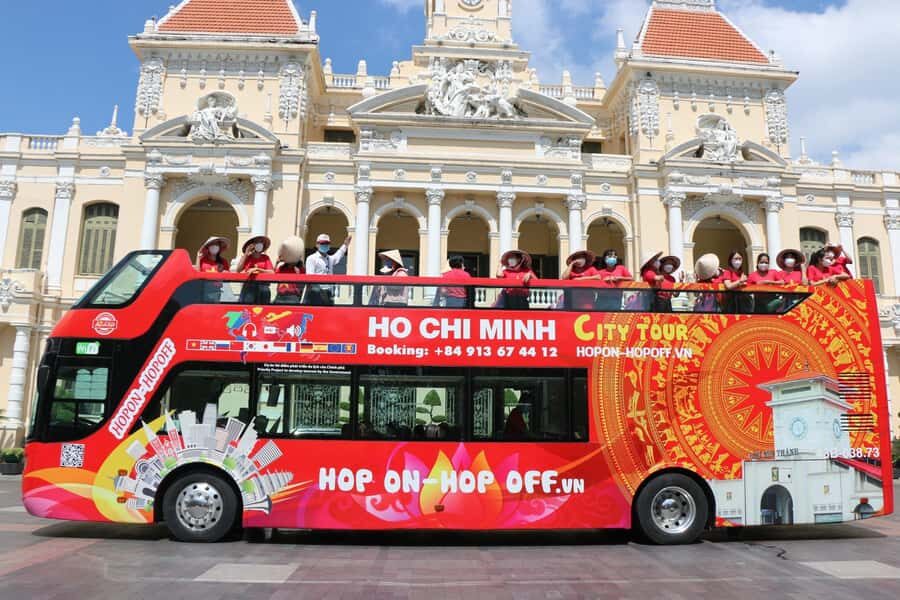 Ho Chi Minh City: 4 Hour Hop-on Hop-off Bus Tour - Ben Thanh Market
